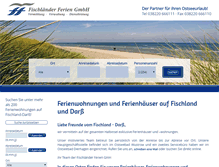Tablet Screenshot of fischland.de